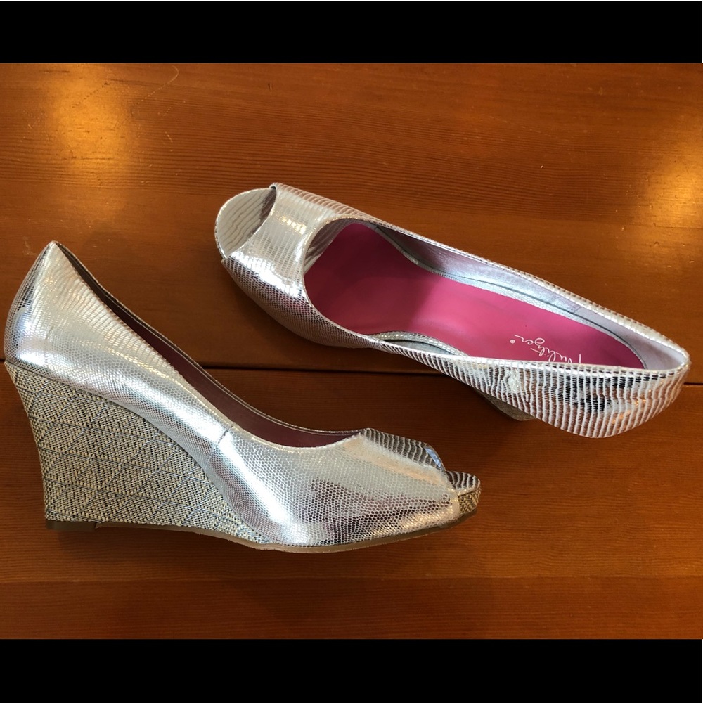 Lilly Pulitzer Resort Chic Wedges (NWT)